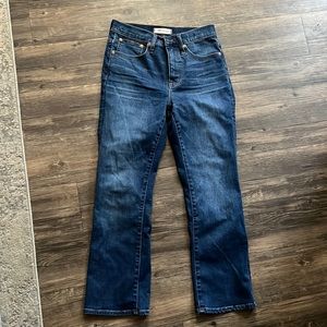 Madewell Demi-boot cut jeans